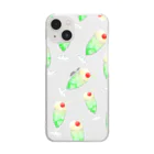 Lily bird（リリーバード）のたくさんメロンクリームソーダ♪ Clear Smartphone Case