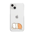 まめこ'ずショップの寝るねこ Clear Smartphone Case