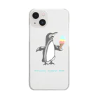 SAYA-sayaのガラパゴスペンギン Clear Smartphone Case