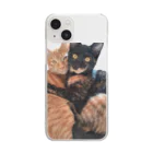 結社黒猫の猫LOVE Clear Smartphone Case