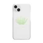 Yuzurium -ユズリウム- 苔テラリウムのネズミノオゴケ【苔グッズ】 Clear Smartphone Case