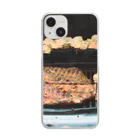 thatoneusernameのアメリカンBBQ Clear Smartphone Case