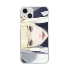 Valkyrie Arsenal（doll・かわいいアイテム)のFantasy:02 Black Widow (ブラックウィドウ) Clear Smartphone Case