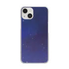 syanaの星空イラストの癒されグッズ Clear Smartphone Case