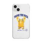 LONESOME TYPE ススのビールジョッキ🍺(猫) Clear Smartphone Case