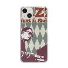 Hungry FreaksのJAZZ: Night & Music Clear Smartphone Case