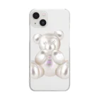潤のPearl Teddy Clear Smartphone Case