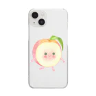 さとうめぐみ絵本グッズのももちゃん＠おいしいもり Clear Smartphone Case