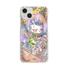 春のたけのこのメカメカ女の子 Clear Smartphone Case