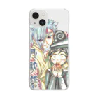 弐０Heartsの月獣姫 Clear Smartphone Case