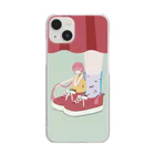 fu-ko_2311のスニーカーの妖精さん Clear Smartphone Case