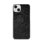 Dot .Dot.の"Dot .Dot."#010　Cyclone Clear Smartphone Case