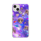 くらんちぃ🍣ろーるのGALAXY🍣Roll Clear Smartphone Case