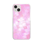 (:˒ꇤ[桃饅頭🎀]の桃饅頭の蒸籠 Clear Smartphone Case