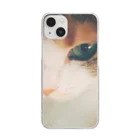 くまっちの猫の鈴 Clear Smartphone Case