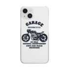 キッズモード某の武骨なバイクデザイン Clear Smartphone Case