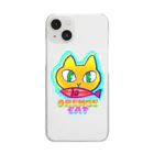 ✨🌈✨ユラクラカン🇯🇵 ✨🌈✨の🍊🐈 オレンジキャット🍊🐈　ライト Clear Smartphone Case