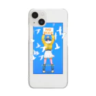 竹条いちいのNO WAR Clear Smartphone Case