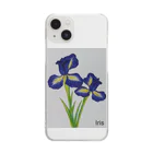 シマリス部　のIris  Clear Smartphone Case