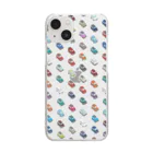 pandaticsのモノグラム Clear Smartphone Case