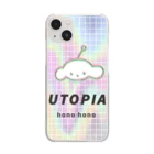 UTOPIAのウチュウジン Clear Smartphone Case