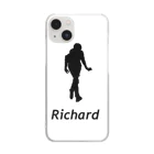 shop ptのRichard Clear Smartphone Case