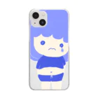 rurugirlのぽっちゃりちゃん Clear Smartphone Case