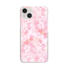 orange_honeyの桜70 Clear Smartphone Case