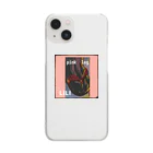 LILIの【pink  leg】LILI Clear Smartphone Case