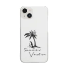 雑貨屋ペパロニのサマーバケーション　summer vacation ペンギンの夏休み Clear Smartphone Case