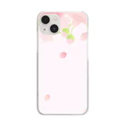 orange_honeyの桜75-2 Clear Smartphone Case