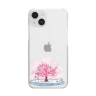 one minute shopの北極の桜 Clear Smartphone Case