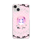 ぴーふぃめんとの♥キルティングパール♥ Clear Smartphone Case