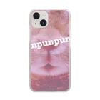 nail_sopoのpunpun Clear Smartphone Case