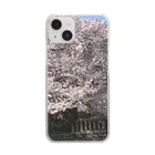 aaad45の桜咲き花のように舞う Clear Smartphone Case