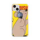 クオッカ☆ラッコ☆ minamoonplusのクオッカ Music quokka Clear Smartphone Case