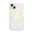 Nhat markの12星座猫 牡羊座♈ Clear Smartphone Case