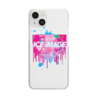 TU−TIMAのICE iMAGE graphic Clear Smartphone Case