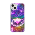 紫園+sion+(麗舞+reybu+)のラベンダー💜 Clear Smartphone Case