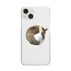 ねこさまのネコドット Clear Smartphone Case