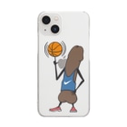 NOBODY754のEddie Funky Dick - Basketball Clear Smartphone Case