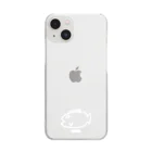 GAHAKU SHOPのGAHAKU_左向きの魚_wt_case Clear Smartphone Case