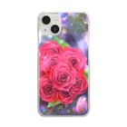 kuuha_hiyamaのスマホケース☆薔薇 Clear Smartphone Case