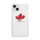 savannahのTwin Hearts Clear Smartphone Case