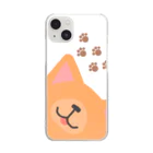 Harugamoの可愛い犬のスマホケース Clear Smartphone Case