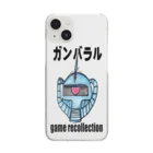 ガンバラル game recollection／レトロゲームYoutube配信のガンバラルgame recollectionスマホケース クリアスマホケース