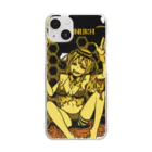 白黒灰脂オリジナルイラストグッズSHOP『熊猫動物園』のMANUKA Clear Smartphone Case