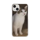 猫店長の店の猫店長 Clear Smartphone Case