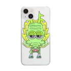 tag(タグ)　ステッカー　のドラゴン Clear Smartphone Case