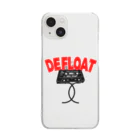 ONE PLUG DISordeRの''DEFLOAT'' クリアスマホケース